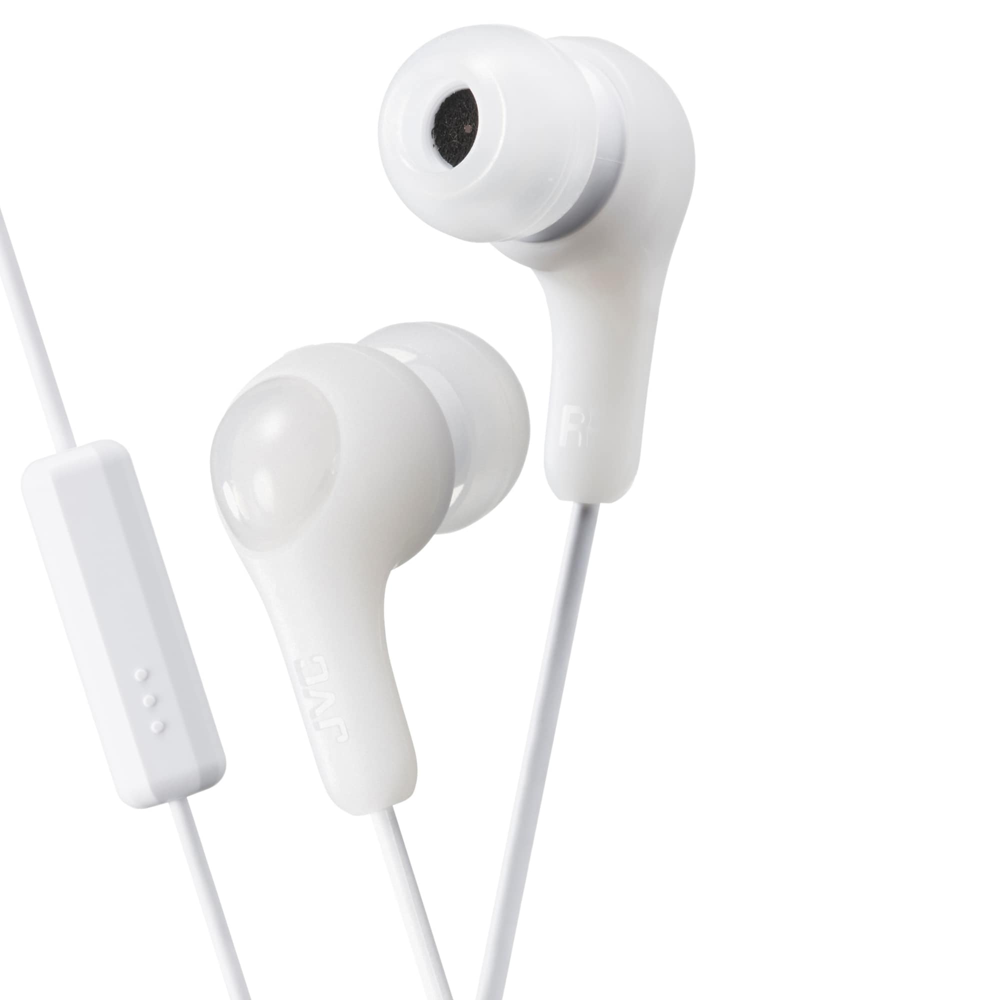 JVC Gumy Plus in-ear hovedtelefoner (hvid) - Handsfree og headset ...