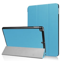 Til iPad 9.7 (2018)/9.7 (2017) Trifoldet etui - Lyseblå