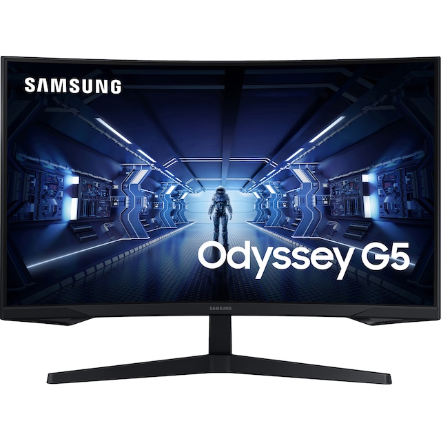 Samsung Odyssey C27G55 27" buet gaming skærm