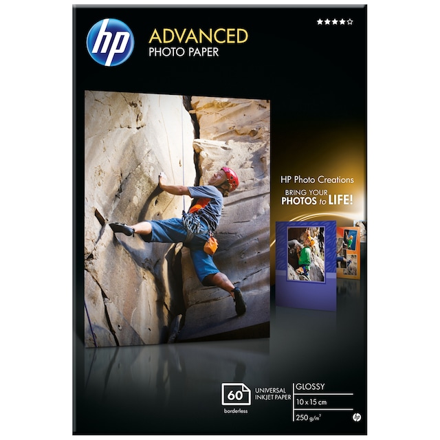 HP glossy fotopapir Advanced HPQ8008A 10x15 cm