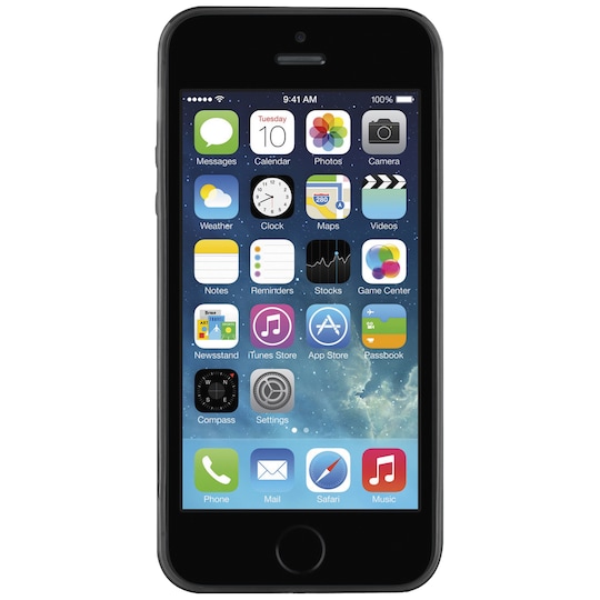 Puro 0.3 iPhone 5/5S/SE Gen 1 cover (sort) | Elgiganten