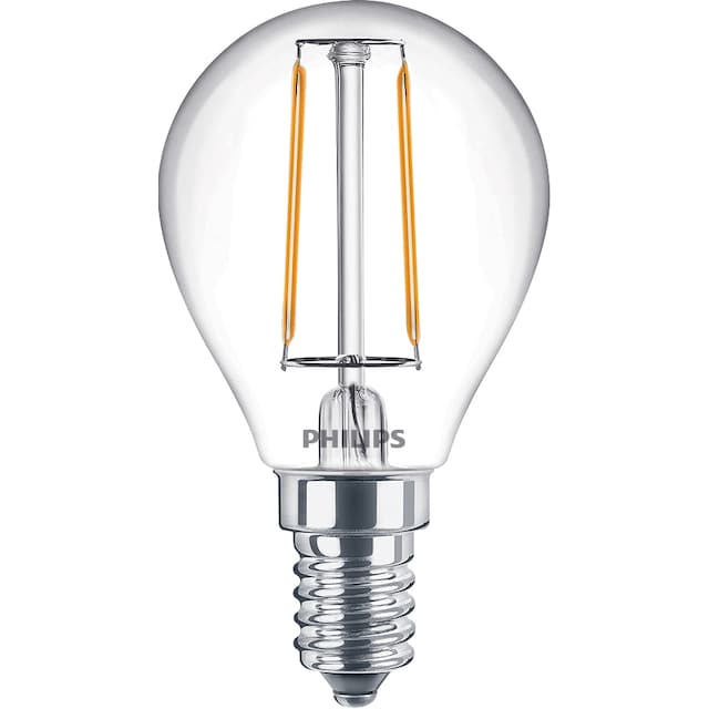 Philips LED-elpære 2W E14