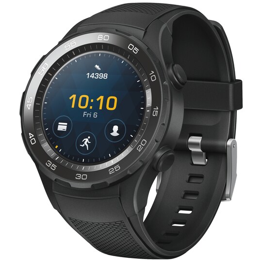 Watch W2 smartwatch Bluetooth-udgave (sort) |