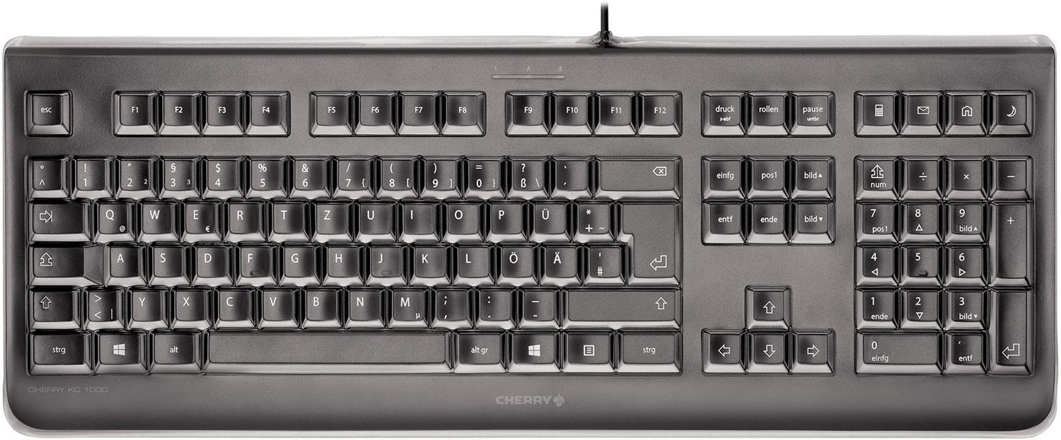 Cherry KC 1068 - IP 68 klassificeret fladt og lydløst tastatur, nordi |  Elgiganten