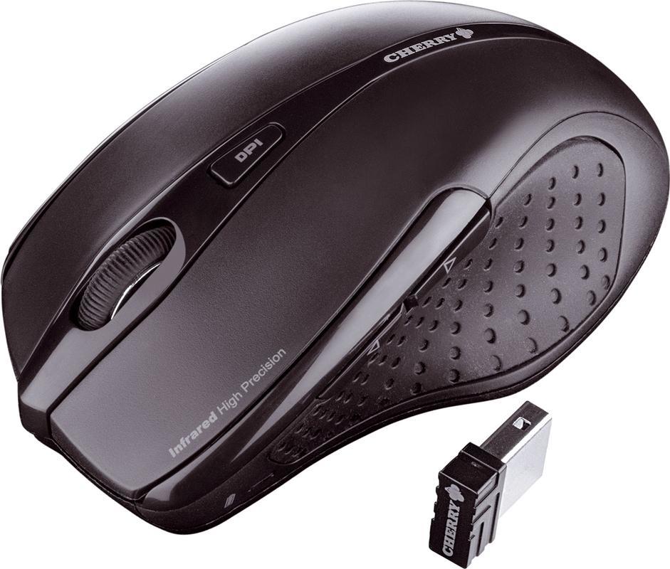 CHERRY MW3000, trådløs optisk mus, 2,4 Ghz, fire knapper og scroll, |  Elgiganten