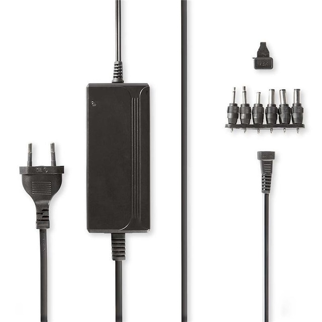 AC-universalstrømadapter | 5/6/7,5/9/12/13,5/15 VDC | 2,4 A-3,0 A