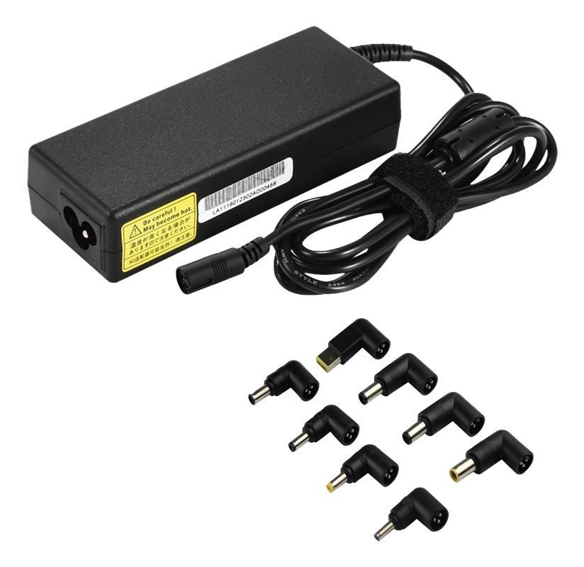 Universal power adapter for laptops, 90W, 15-20V/6A (max), black |  Elgiganten