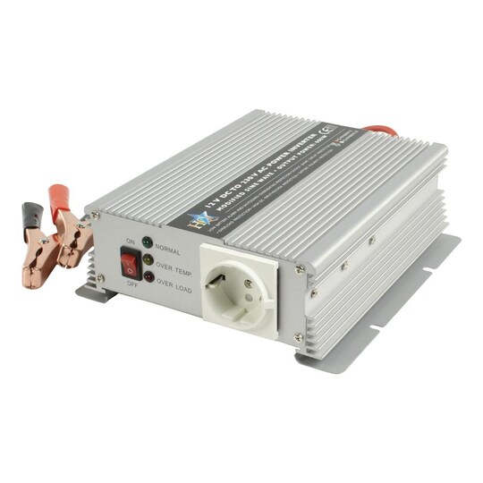 Power Inverter Modificeret sinus 12 VDC - AC 230 V 600 W F (CEE 7/3) |  Elgiganten