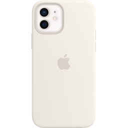 iPhone 12/12 Pro silikonecover (hvid)