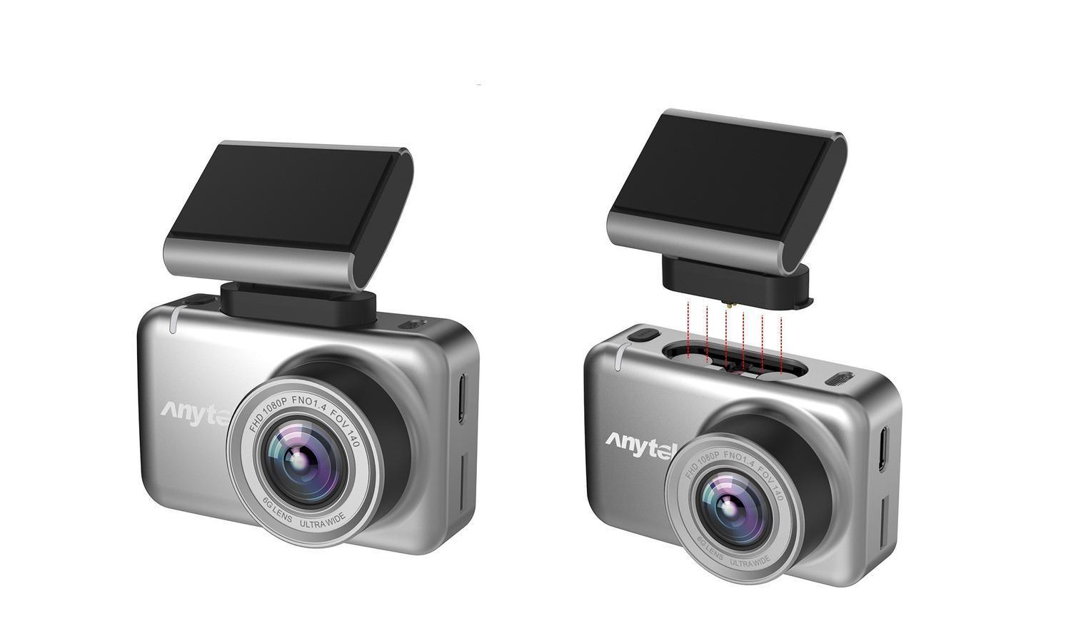 Dashcam 1080 HD, bilkamera med bevægelsessensor - Grå | Elgiganten