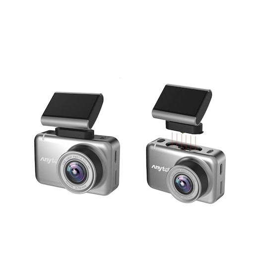 Dashcam 1080 HD, bilkamera med bevægelsessensor - Grå | Elgiganten