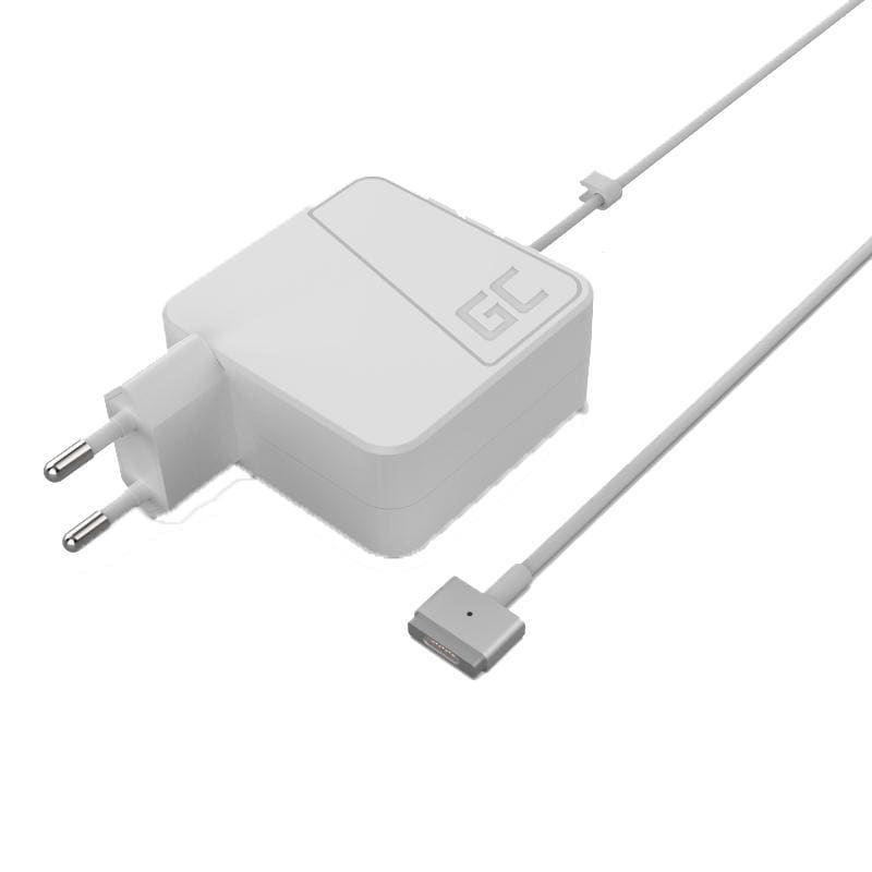 Green Cell Charger for Apple Macbook 45W 14.5V 3.1A (plug Magsafe 2) |  Elgiganten