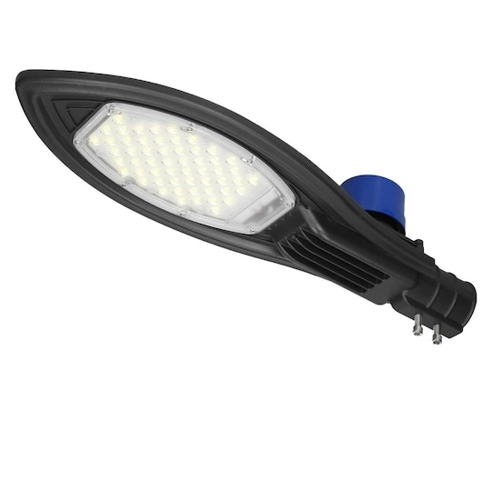 LED gadelygte udendørs lys udendørs belysning 50W varm hvid tusmørke sensor  | Elgiganten