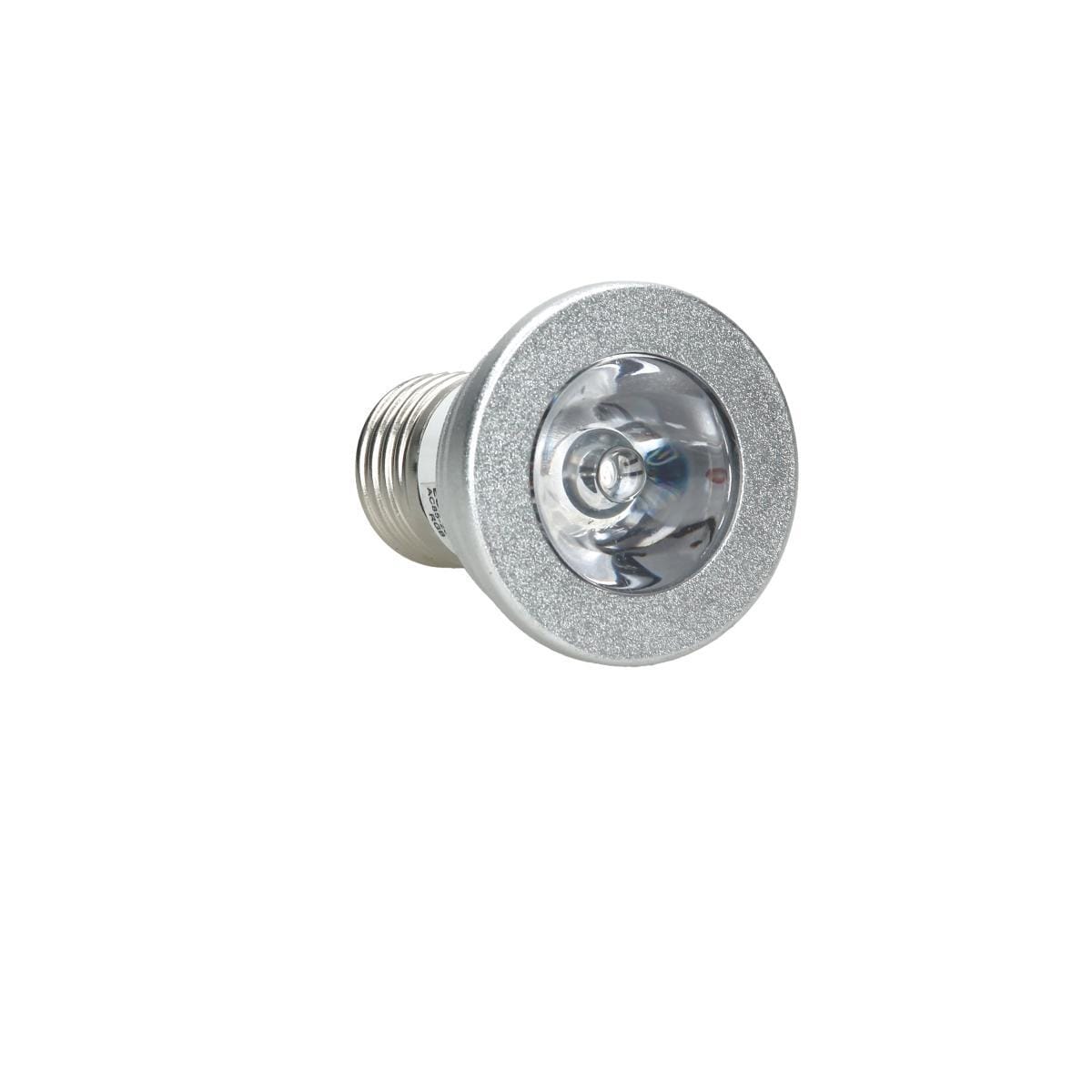 E27 3W RGB LED SPOT pære med FJERNBETJENING 24 LAMP LIGHT lysdæmpes |  Elgiganten