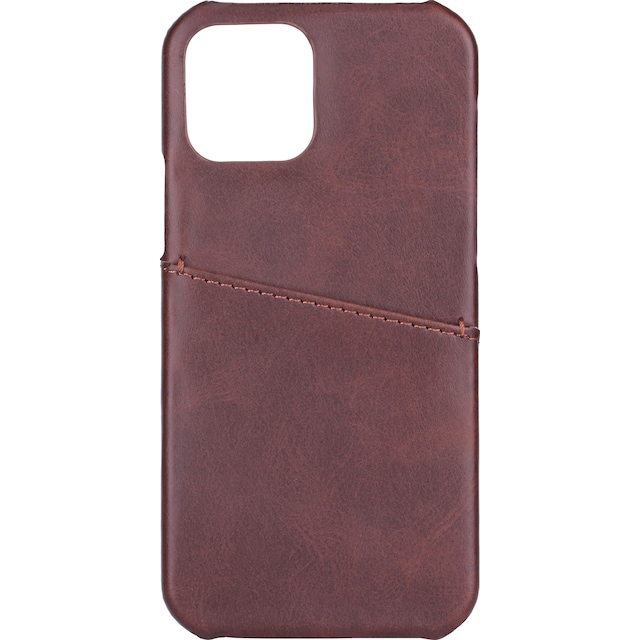 Onsala iPhone 12/12 Pro lædercover (brun)