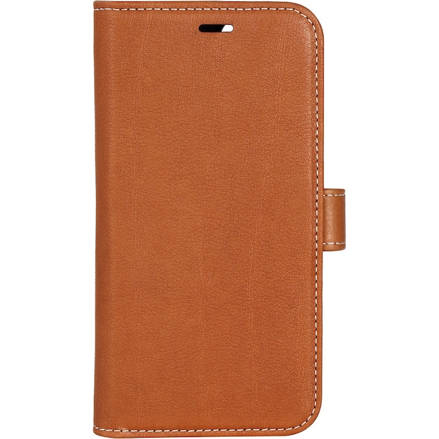 Gear Onsala Apple iPhone 12/12 Pro lædercover med pung (brun)