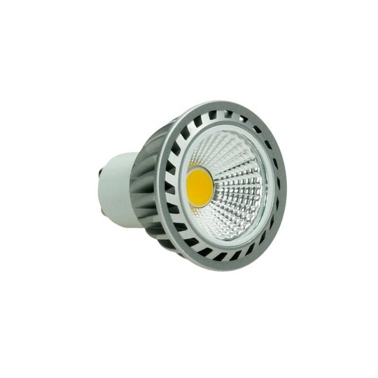 5 x LED COB GU10 spotlampe pære lampe spotlight 4W neutral hvid dæmpbar |  Elgiganten