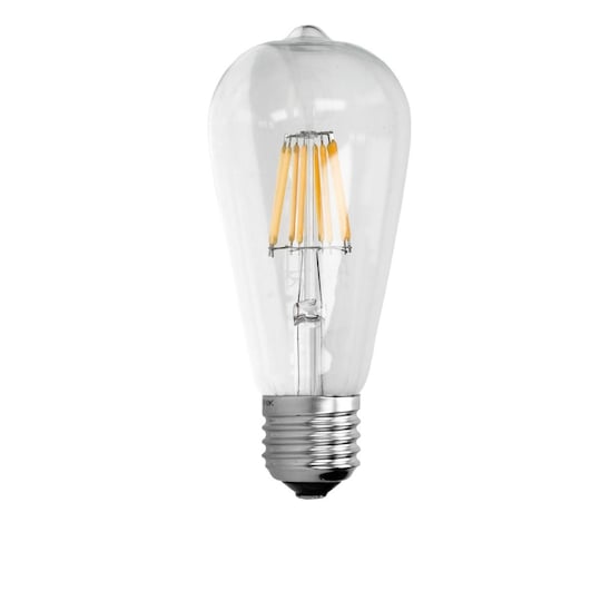 E27 LED pære lampe pære glødetråd pærer Vintage varm hvid 8W | Elgiganten