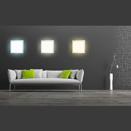 Panel LED lampe væg lys vedhæng loftslampe lampe 18 W 60x30 cm | Elgiganten
