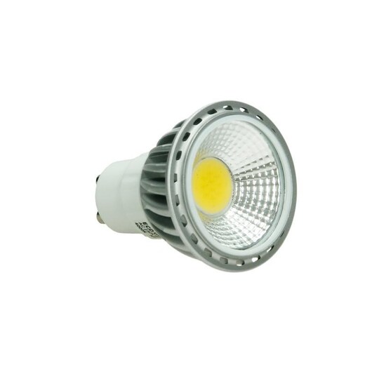 ECD Germany LED COB GU10 spot lys lampe pære spotlight Lys 6W Kold Hvid 10  han | Elgiganten