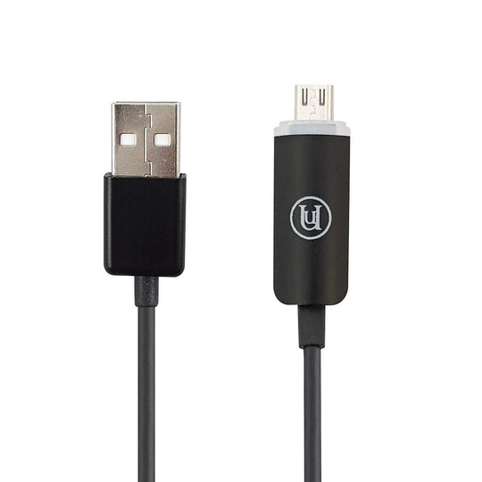 Micro USB Cable with Light Indicator | Elgiganten