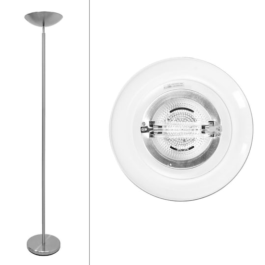 Stå lampe standerlampe uplight standerlampe standerlampe dæmpes R7S 180 cm  | Elgiganten