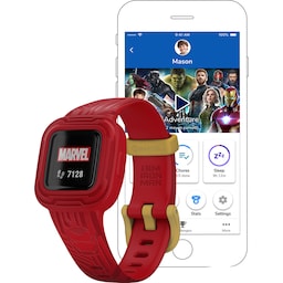 Garmin Vivofit Jr. 3 aktivitetsmåler til børn (Iron Man)