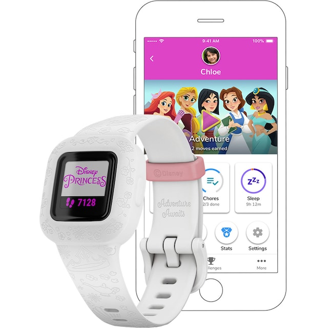 Garmin Vivofit Jr. 3 aktivitetsmåler til børn (Disney Princess)