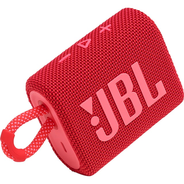 JBL GO 3 bærbar trådløs højttaler (rød)