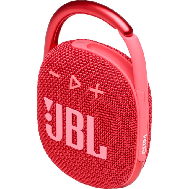 JBL Clip 4 trådløs bærbar højttaler (rød)