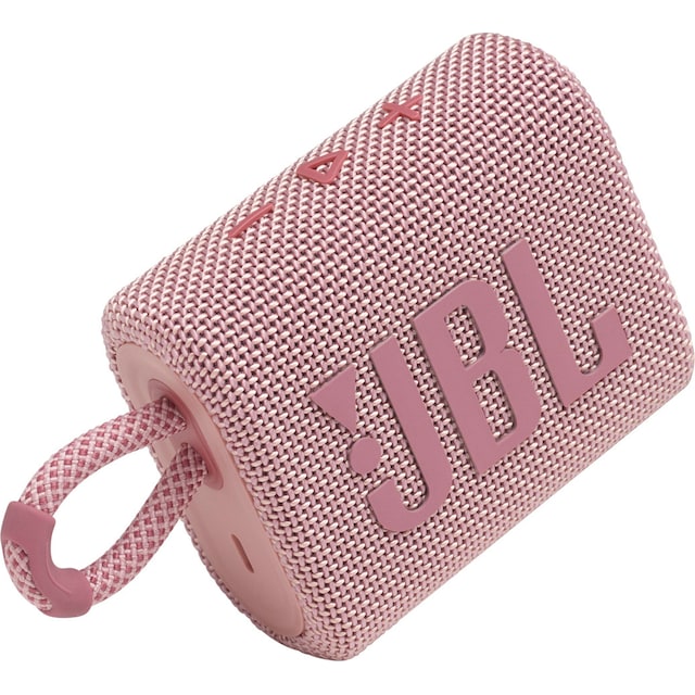 JBL GO 3 bærbar trådløs højttaler (pink)