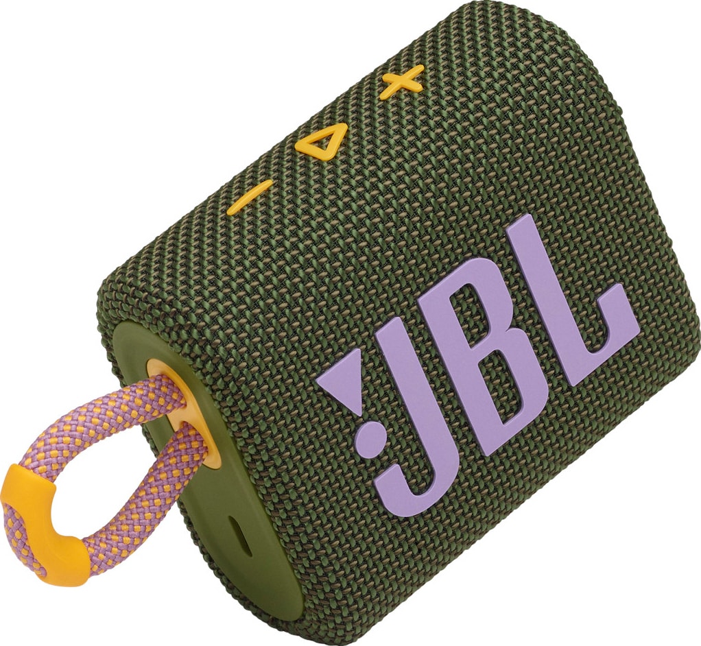 JBL GO 3 trådløs højttaler (grøn) | Elgiganten