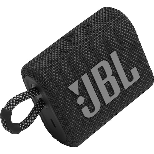 JBL GO 3 bærbar trådløs højttaler (sort) | Elgiganten
