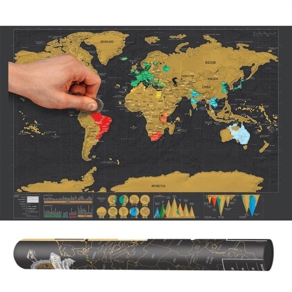 Verdenskort Scratch map | Elgiganten