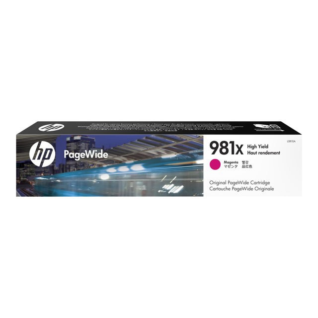 HP blækpatron 981X High Yield Original PageWide Magenta