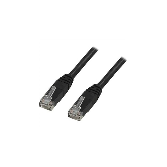 UTP-kabel TP Cat5e 10m, sort