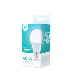 LED-pære E27 A60 6W 230V 3000K 480 lm