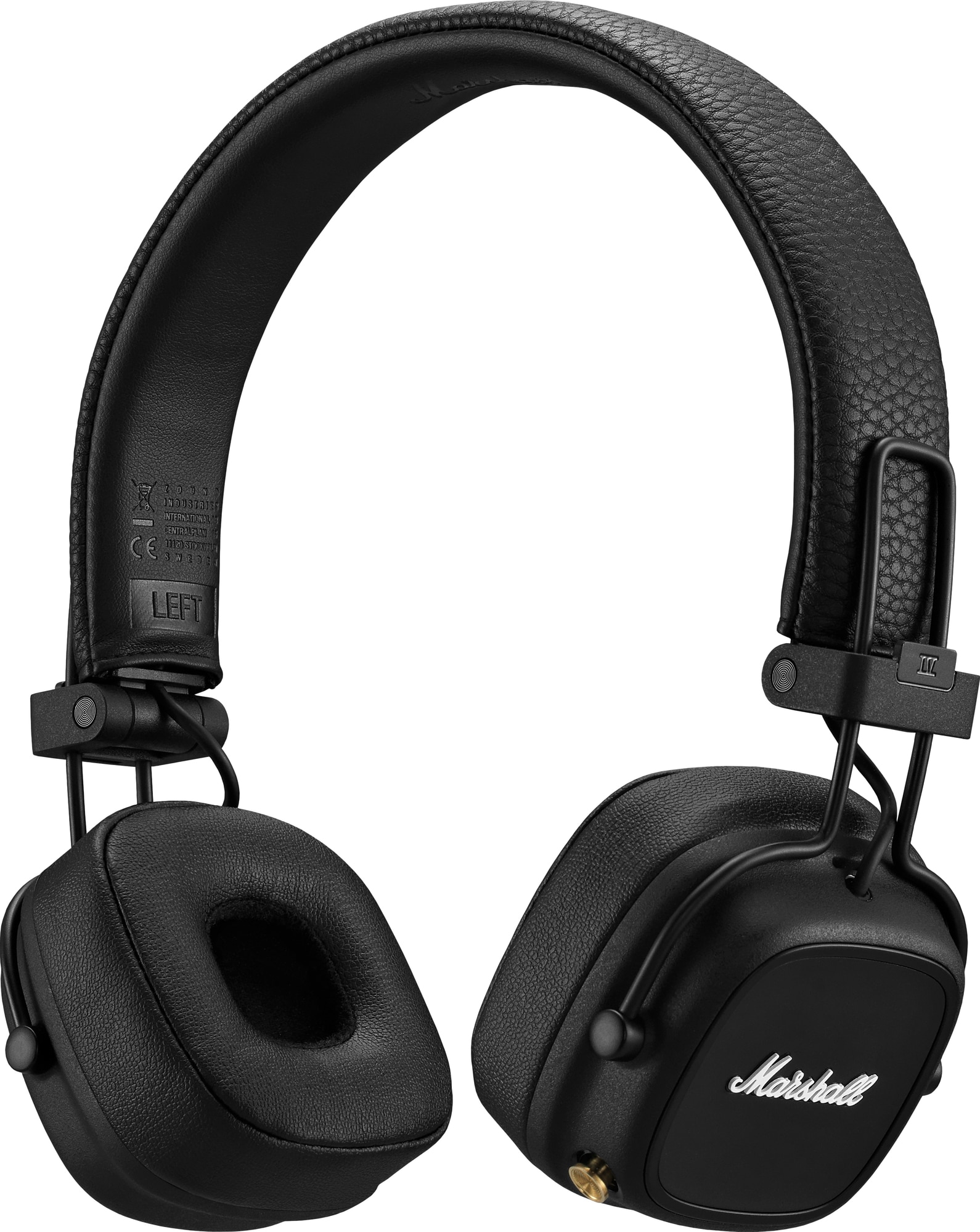 Marshall Major IV trådløse on-ear høretelefoner (sort) | Elgiganten