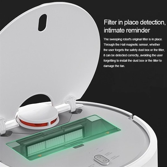 Moppe, Filter og Rullebørster til Xiaomi Stone Robot Støvsuger First /  Second Generation | Elgiganten