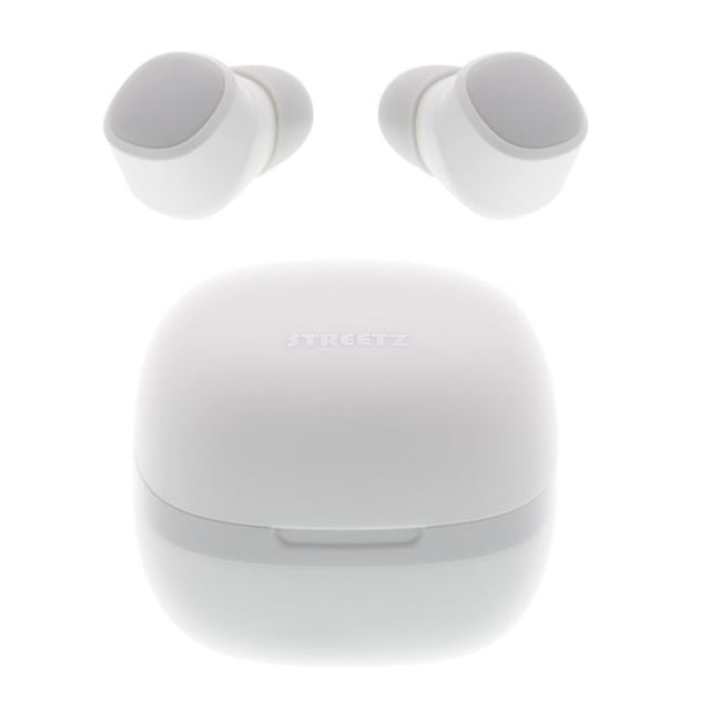 STREETZ True Wireless In-Ear med Ladeetui - Hvid