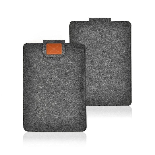 Laptop taske 13 tommer til Macbook Air / Pro 13 Uld filt grå | Elgiganten