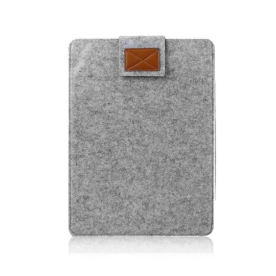 Laptop taske 13 tommer til Macbook Air / Pro 13 Uld filt grå | Elgiganten
