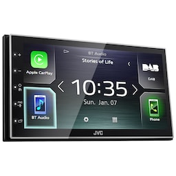 JVC Double DIN Dab+ mediemodtager KW-M745DBT