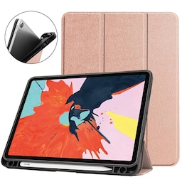 Apple iPad Air (2020) Trifoldet Stand Tablet-Taske - Rødguld