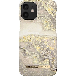 iDeal fashion cover til iPhone 12 mini (sparkle greige)