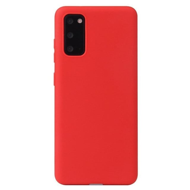 SKALO Samsung A71 Ultratynd TPU-skal - Rød