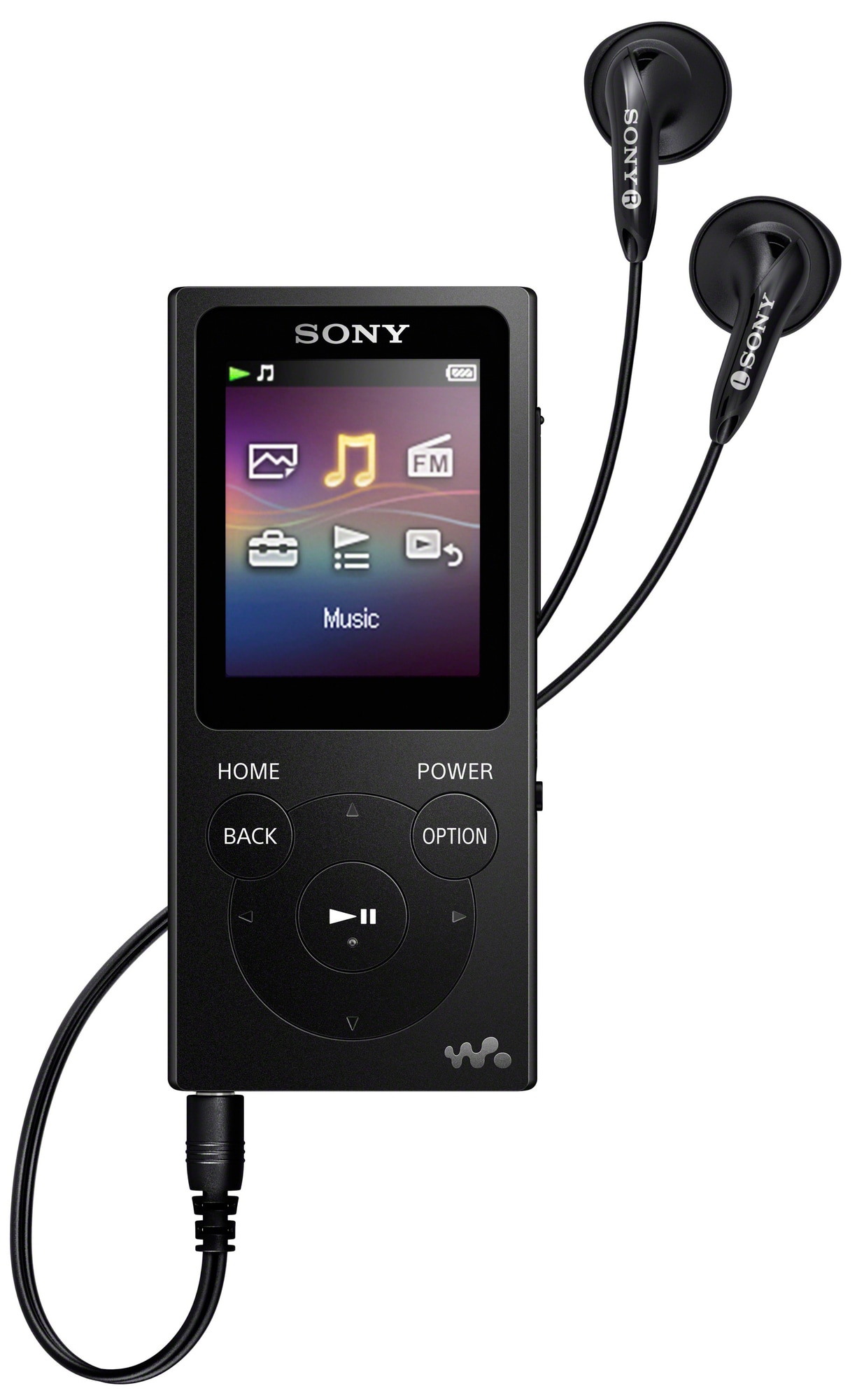 Sony Walkman 8 GB NWZ-E394 - sort - IPod & MP3 afspiller - Elgiganten