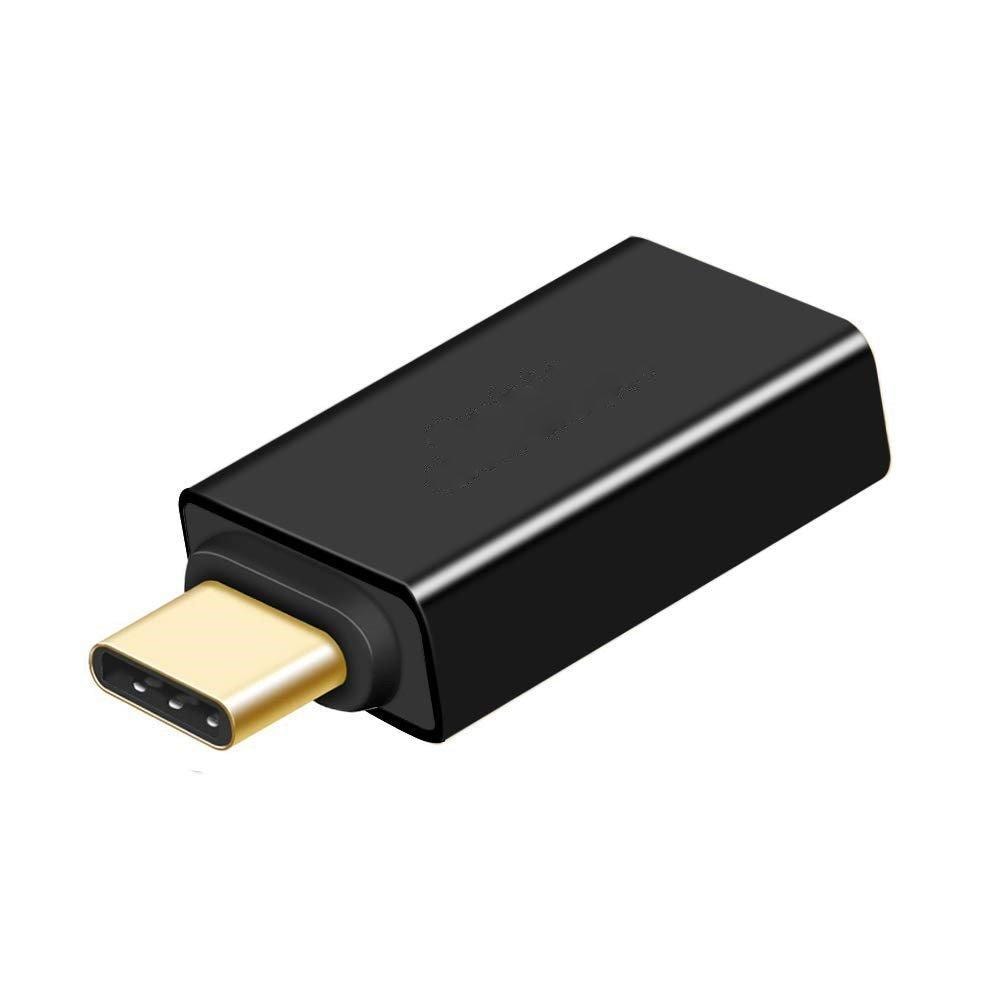 USB-C (han) til USB 3.0 (hun) adapter - sort | Elgiganten