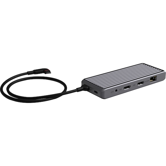 Unisynk 10-Port USB-C hub (grå) | Elgiganten