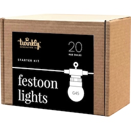 Twinkly Festoon smart RGB LED-lyskæde FESTOONRGB20